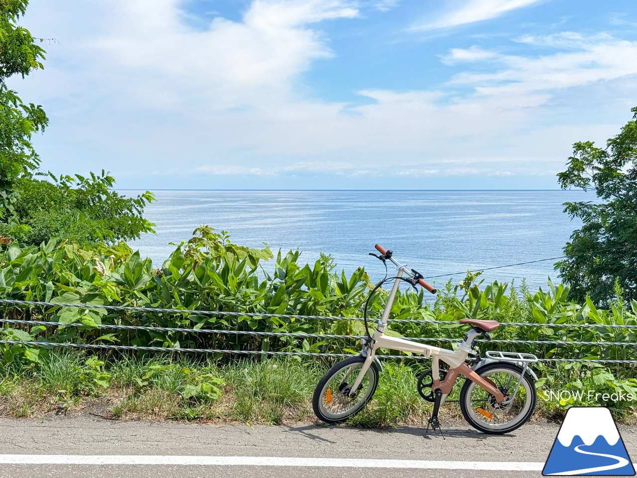 JR朝里駅から朝里ダムまで標高差約150ｍの自転車散歩。電動アシスト自転車『ADO Air Carbon』なら坂の町「小樽・朝里エリア」も快適です♪